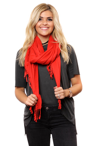 Alice Blake's Premium Red Pashmina