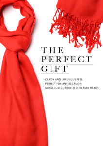 Alice Blake's Premium Red Pashmina